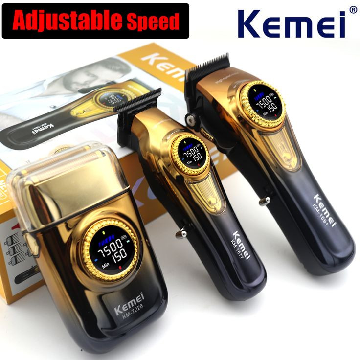 ماكينة حلاقة احترافية من Kemei – موديلات (KM-1991 / KM-1971 / KM-7228)